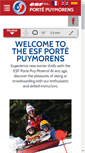 Mobile Screenshot of esf-porte-puymorens.com